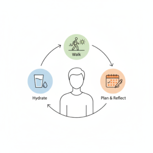 Daily healthy routine