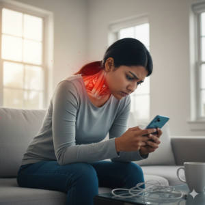 Digital overload stress on body